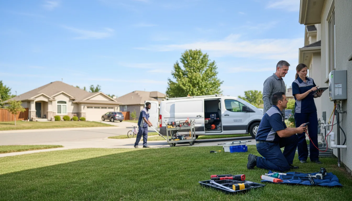 Tankless water heater service in Canyon Lake, TX